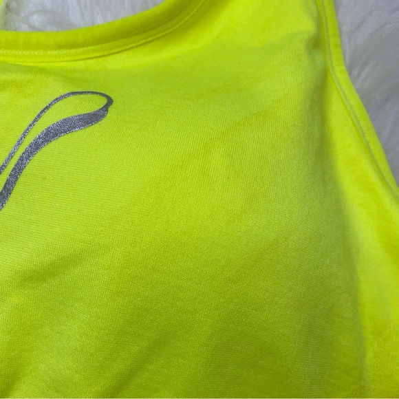 5x$25 Puma Neon Yellow Low Support Seamless Sports Bra - Picture 9 of 10